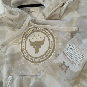 Under armour crop hoodie